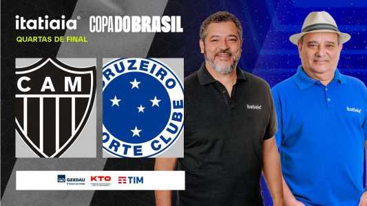 Itatiaia prepara cobertura especial para clássico entre Atlético e Cruzeiro pela Copa do Brasil
