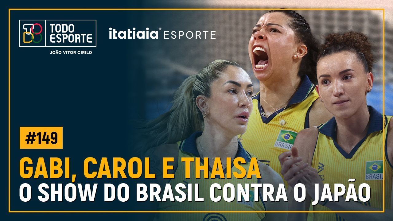 Gabi, Carol e Thaisa | O atropelo do Brasil contra o Japão no vôlei de Paris
