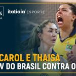 Gabi, Carol e Thaisa | O atropelo do Brasil contra o Japão no vôlei de Paris