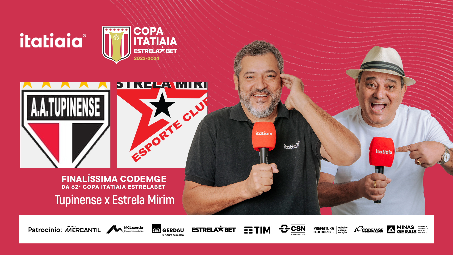 Tupinenese x Estrela Mirim: assista à Finalíssima Codemge da 62ª edição da Copa Itatiaia EstrelaBet