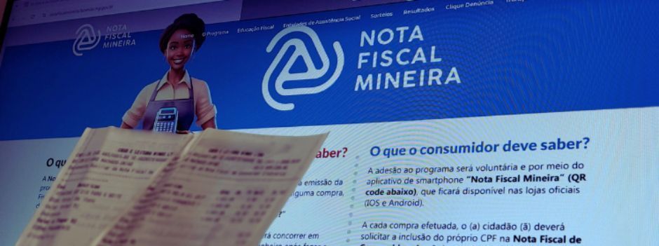 Governo de Minas transforma nota fiscal com CPF em oportunidades de prêmios de até um milhão de reais
