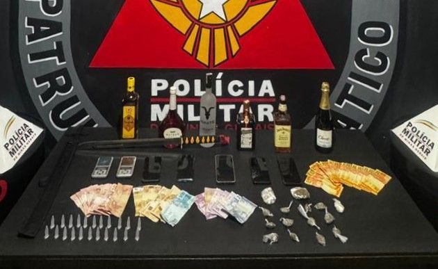 Polícia Militar prende homem por tráfico de drogas em Mariana