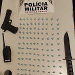 Polícia Militar prende homem por tráfico de drogas em Itabirito