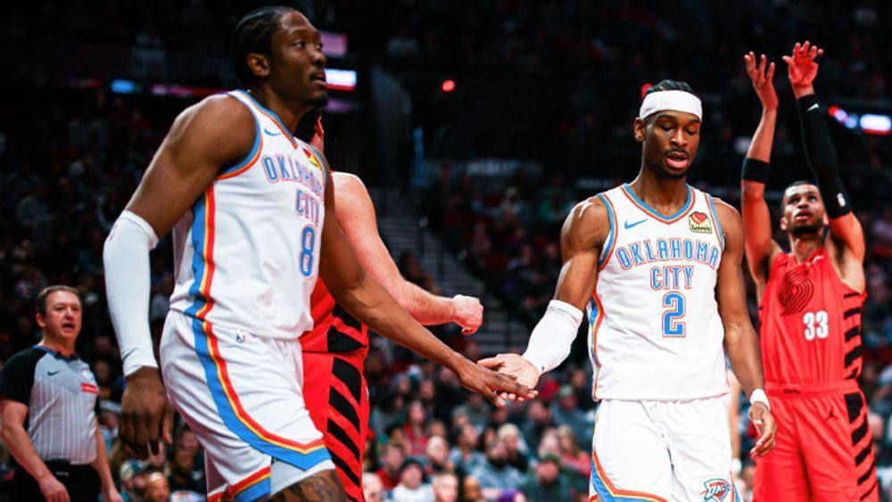 Shai brilha, Thunder vence Blazers e garante melhor campanha da NBA