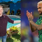 Tiago Leifert presta apoio a Neymar nas redes sociais