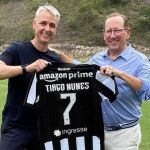 Tiago Nunes é recebido por John Textor e fala pela primeira vez como técnico do Botafogo