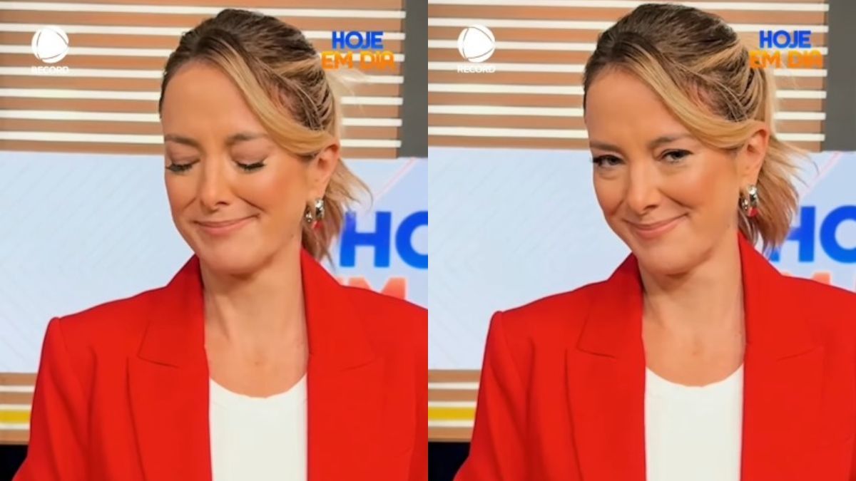 Despedida de Ticiane Pinheiro da Record é marcada por lágrimas e emoção