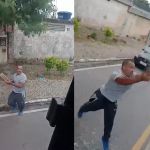 Vídeo: homem arremessa tijolos contra motorista de ônibus em Betim (MG)