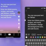 TikTok passa a permitir publicações em texto; saiba como usar