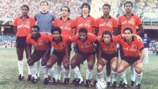 Time do Brasil de Pelotas que fez história no Campeonato Brasileiro de 1985