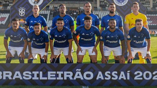 Time do Cruzeiro na última vitória: 1 a 0 sobre o Vasco, em São Januário