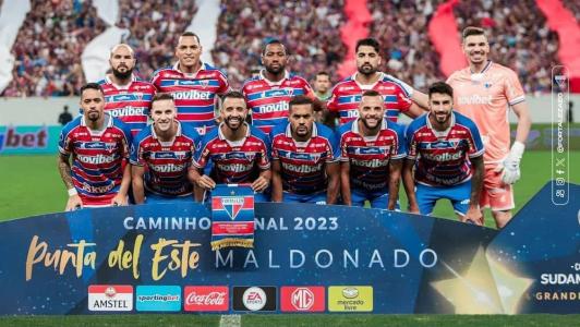 Time do Fortaleza, que fará hoje o mais importante jogo de sua história