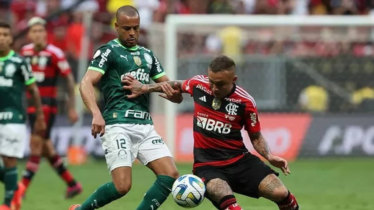 Palmeiras x Flamengo: veja escalações pelo Brasileirão