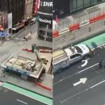 Times Square é esvaziada pela polícia de Nova York