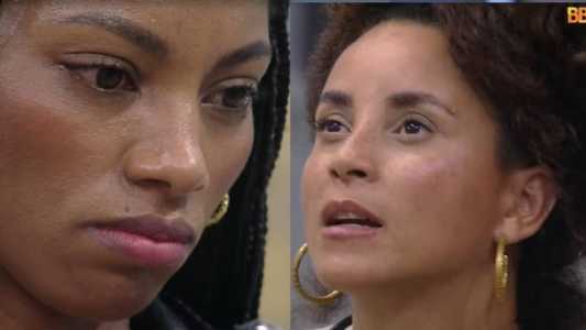 Tina e Domitila protagonizaram a primeira briga do reality