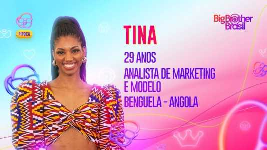 Tina faz parte do grupo Pipoca