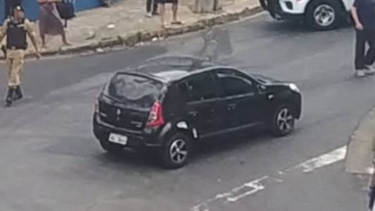 Tiroteio aconteceu em frente a escola particular no horário de saída do turno da manhã