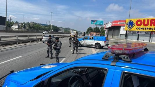 Tiroteio aconteceu na subida de um viaduto no bairro de Benfica