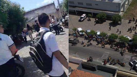 Tiroteio em escola de Sobral: governo mobiliza forças para capturar suspeitos