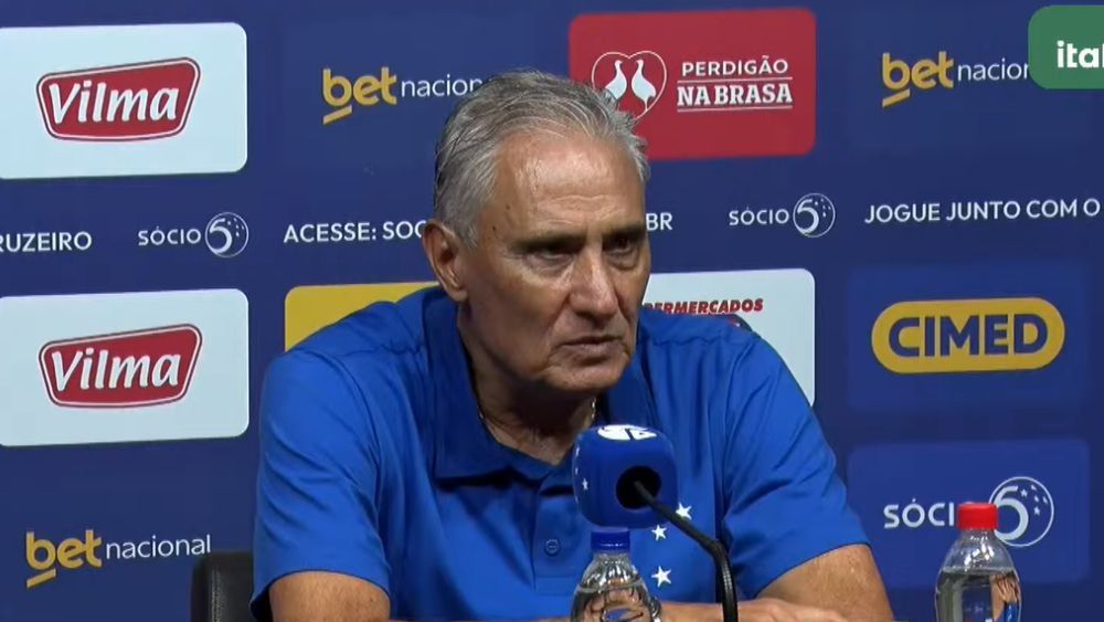 Tite comenta disputa entre Gerson e Christian, e ‘magia’ de trio ofensivo do Cruzeiro