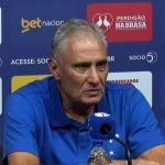 Tite comenta disputa entre Gerson e Christian, e ‘magia’ de trio ofensivo do Cruzeiro