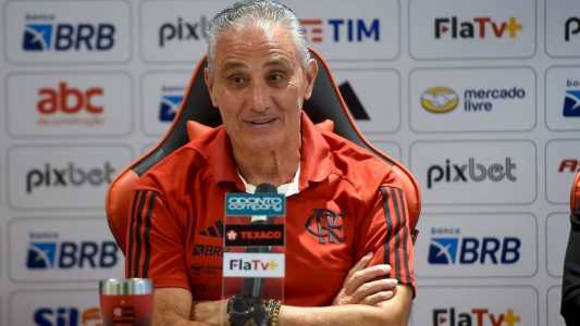 Tite em sua primeira entrevista como técnico do Flamengo