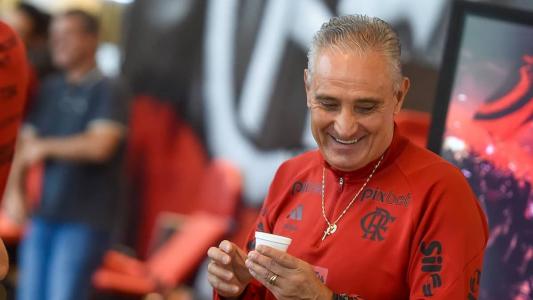 Tite está trabalhando no Ninho do Urubu, o CT do Flamengo, há cerca de uma semana