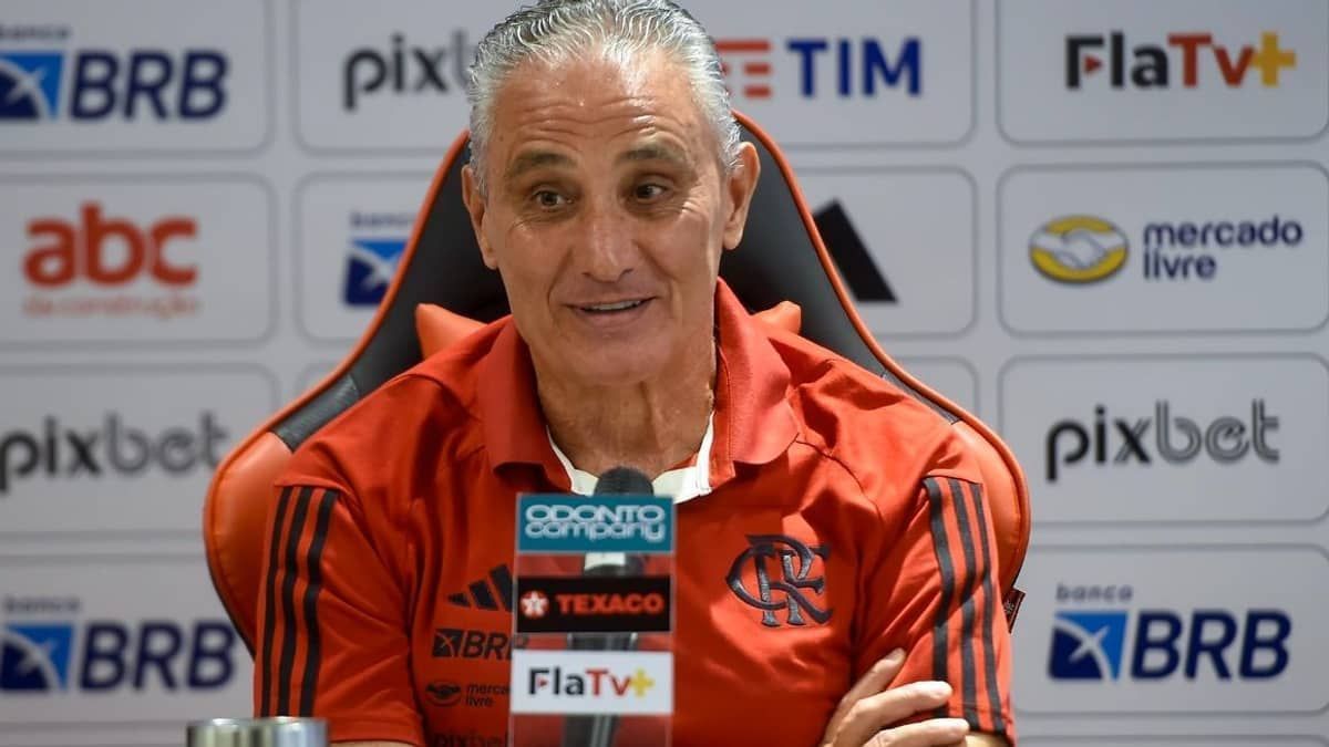 Apresentado, Tite abre o jogo e diz o que espera do Flamengo contra o Cruzeiro