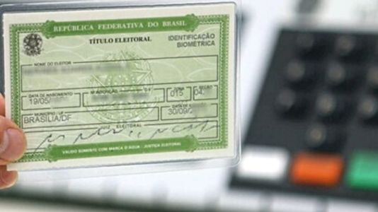 Título de eleitor para impressão pode ser obtido no site do TSE