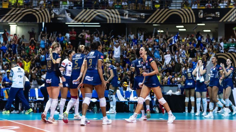 Gerdau Minas vence Praia Clube e conquista título da Superliga Feminina