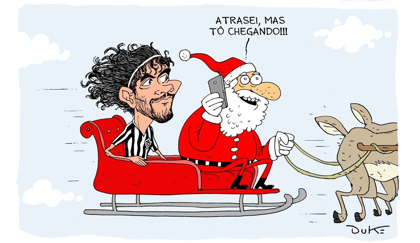 Charge do Duke: Gustavo Scarpa no Atlético