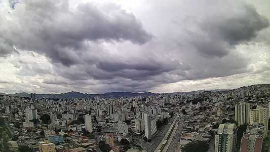 Todas as regionais de BH registaram chuva forte nesta sexta-feira (20)