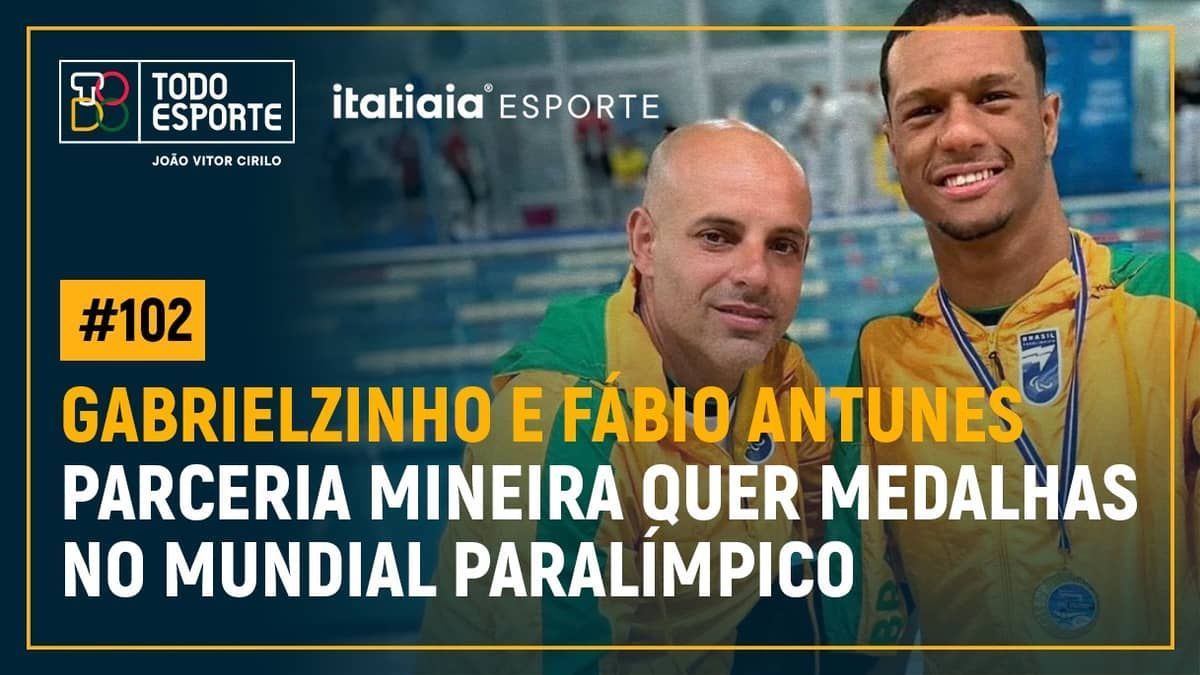 Todo Esporte: parceria mineira projeta Mundial paralímpico de natação