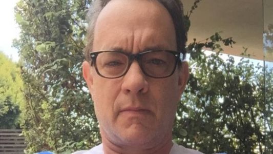 Tom Hanks em foto publicada no Instagram