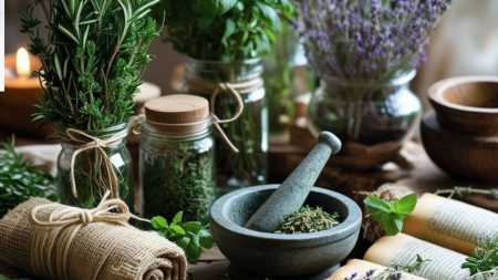 Tônico de alecrim para crescimento capilar natural 