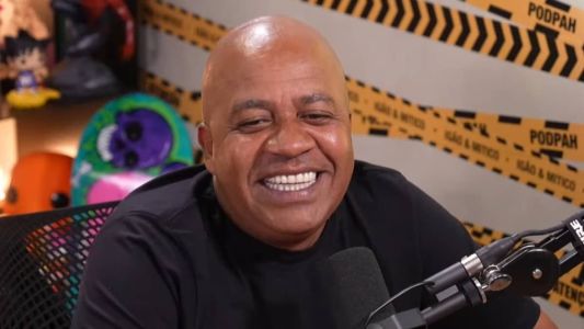 Toninho Tornado durante participação no PahPah