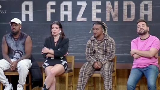 Tonzão, Jaque, Laranjinha e Sander estão na Roça
