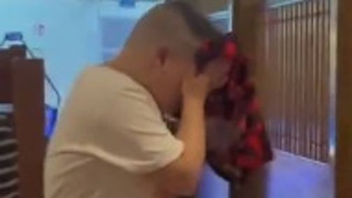 Torcedor teve reação que se tornou viral