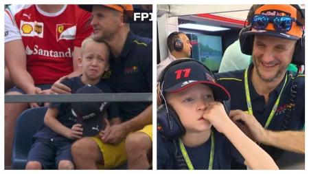 Torcedor viralizou ao chorar após acidente no primeiro treino livre