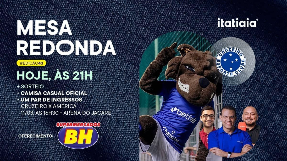 Mesa Redonda do Cruzeiro: clique e acompanhe ao vivo