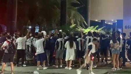 Torcedores da equipe peruana estão em BH para jogo no Horto