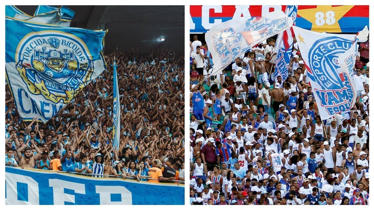 Torcedores de Bahia e Paysandu têm as rivalidades mais claras do Brasil