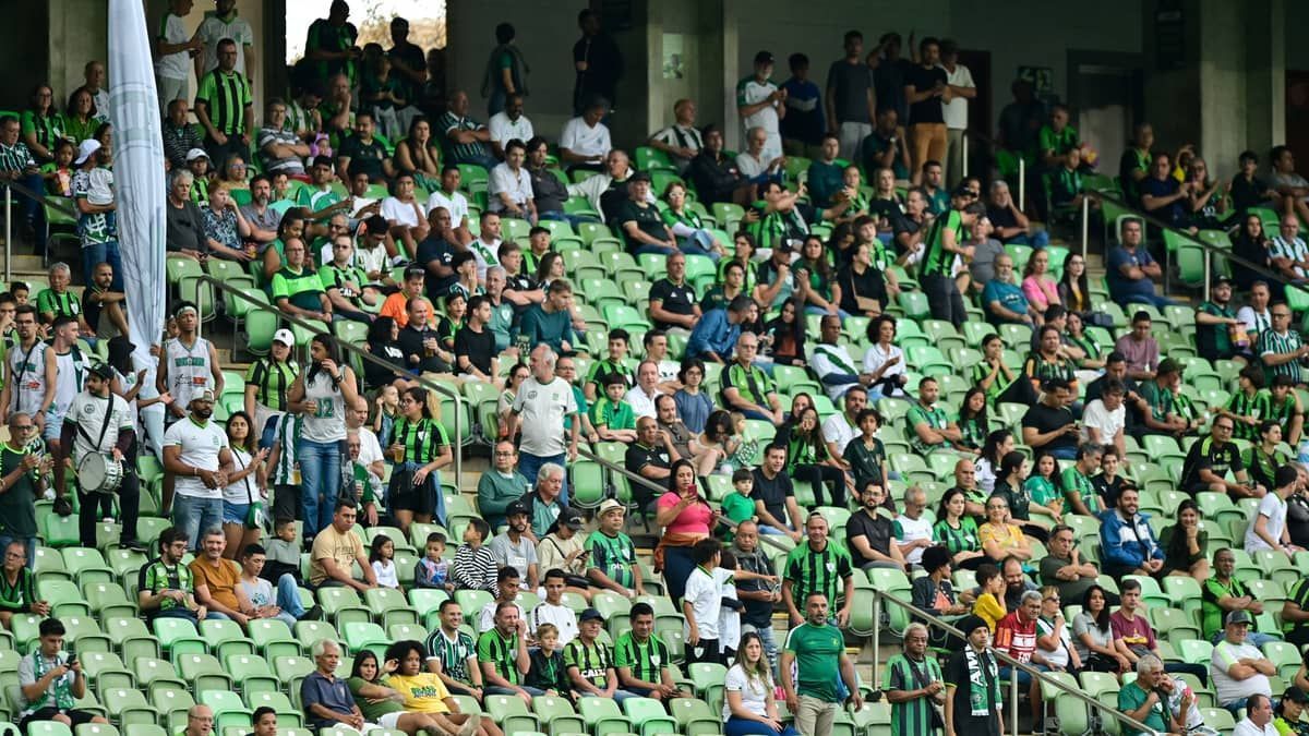 América detalha venda de ingressos para jogo com o Fluminense no Maracanã