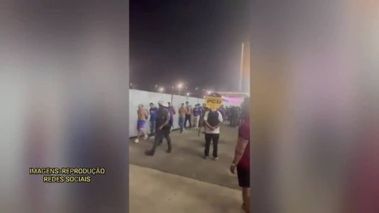 Torcedores do Fortalexa são detidos após brigarem na Neo Química Arena, em São Paulo
