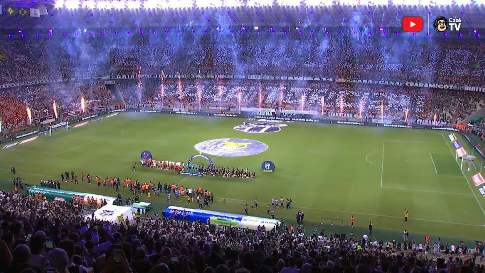 Torcida do Ceará provoca torcedores do Flamengo: ‘Tenho clube para torcer’