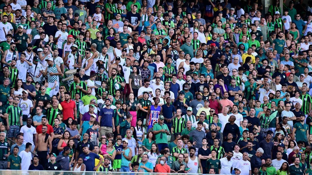 América detalha venda de ingressos para jogo contra o Santos na Vila Belmiro