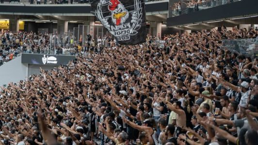 Torcida do Atlético na Arena MRV