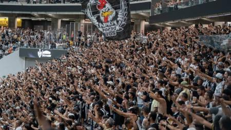 Torcida do Atlético na Arena MRV