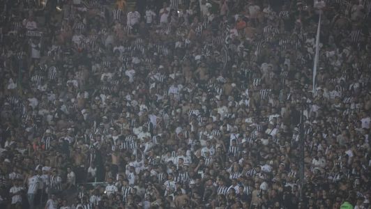 Torcida do Atlético no Marcanã