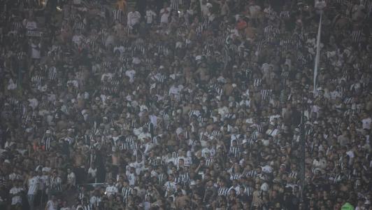 Torcida do Atlético no Marcanã